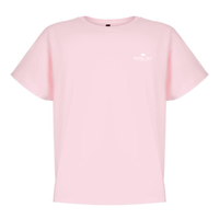 S007 Shirts Classic (Pink) RL Flower in White