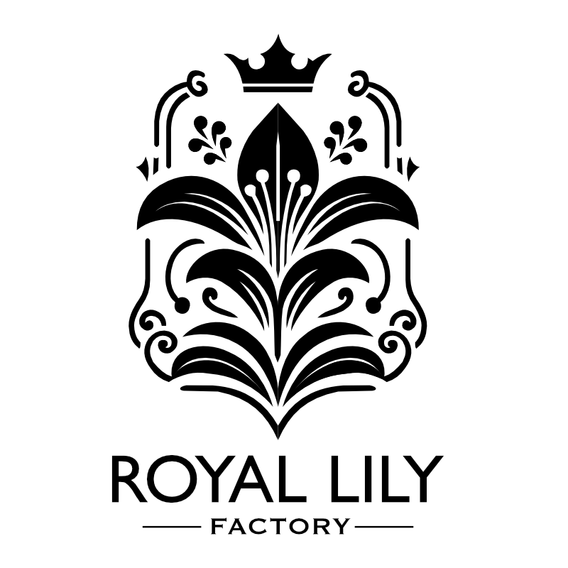 S011 Shirts Classic (White) RL Logo and Flower in Black