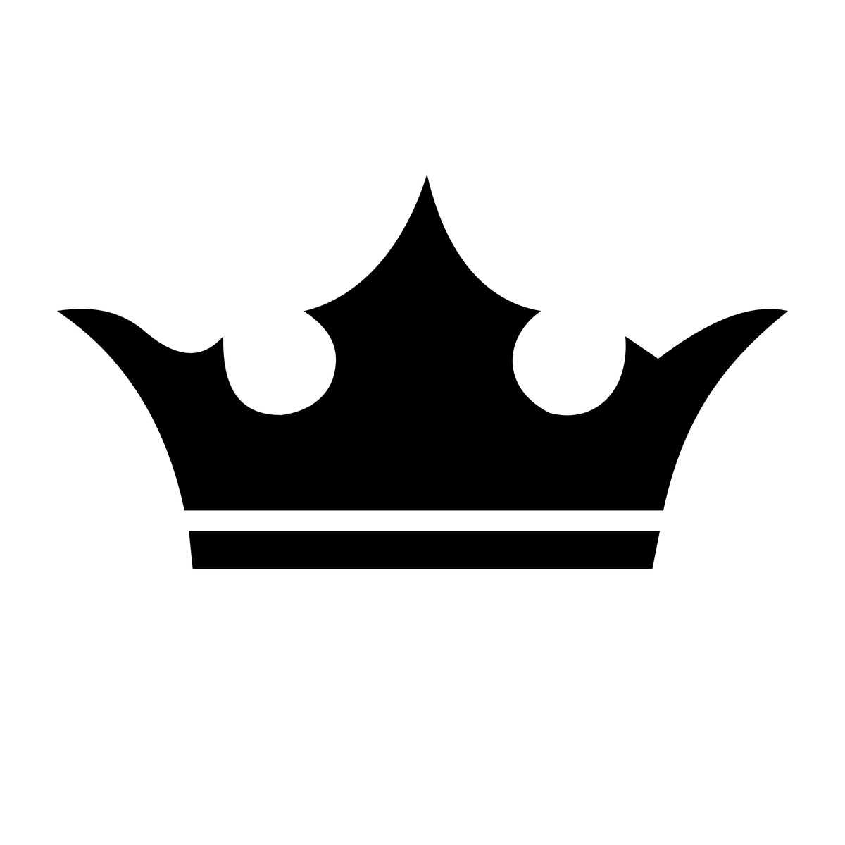 H006 Hoodies Classic (White) Blk Logo Flower White