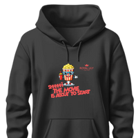 H007 Hoodies Ava Black Sttttt Its Movie Time
