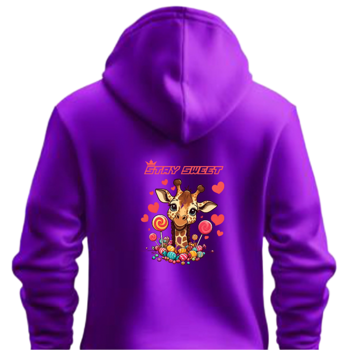 H009 Hoodies Ava Purple Stay Sweet