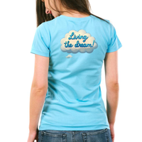 S003 Shirts Ava living the dream Cloud