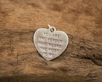 08 Pendants Heart with words