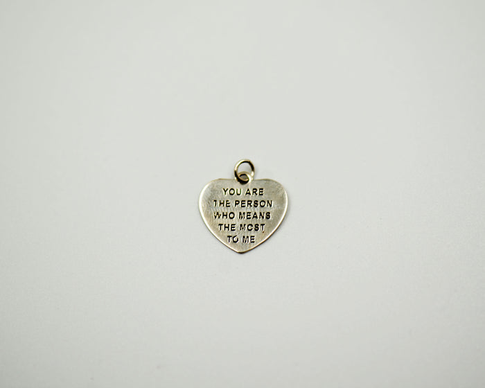 08 Pendants Heart with words