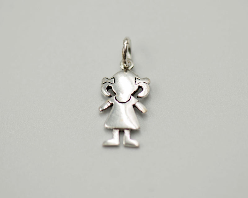 014 Pendant Girl Silver