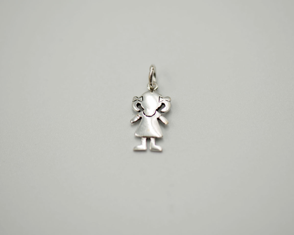 014 Pendant Girl Silver