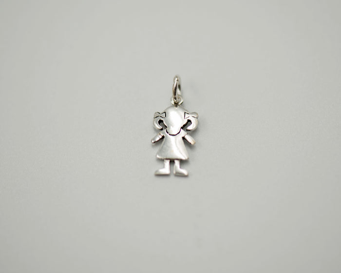 014 Pendant Girl Silver