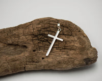 022 Pendant Cross Large silver 38mm x 17mm