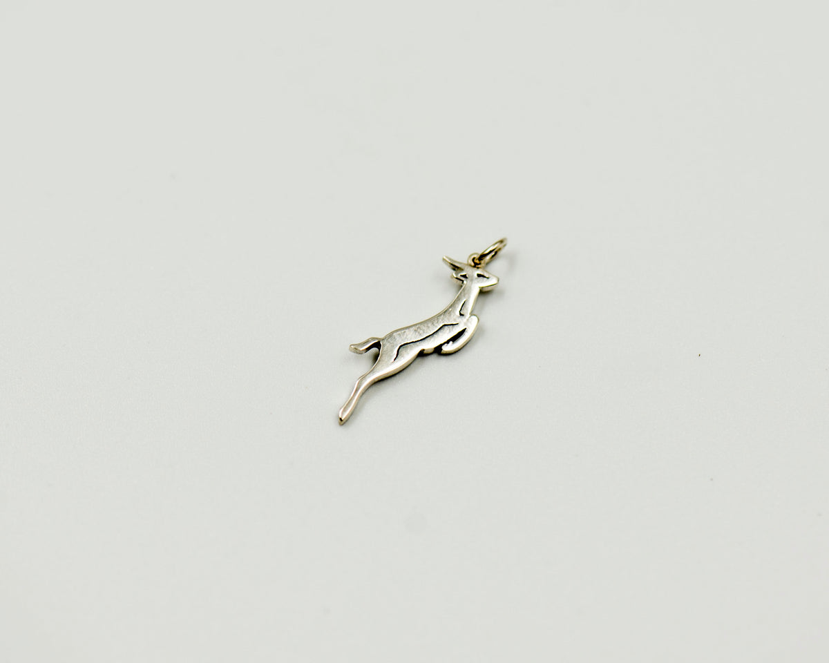 019 Pendant Springbok Silver