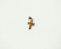 094 Pendant November Birthstone Cross
