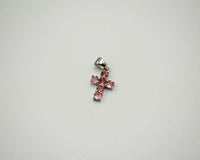 093 Pendant October Birthstone Cross