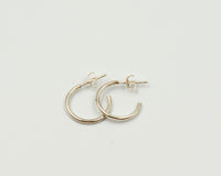040 Earrings Hoops 2 X 20mm