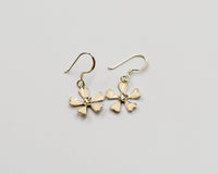 058 Earrings Studs Cubic Flower