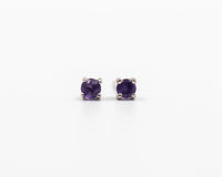 113 Earring Birthstone February