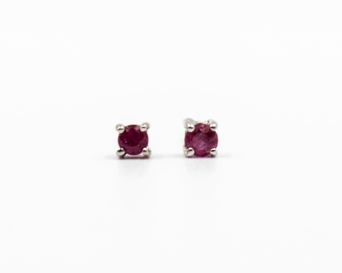 112 Earring January Birthstone Garnet