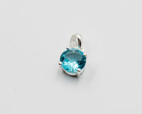 029 Pendant Blue Topaz