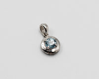 030 Pendant Blue Topaz