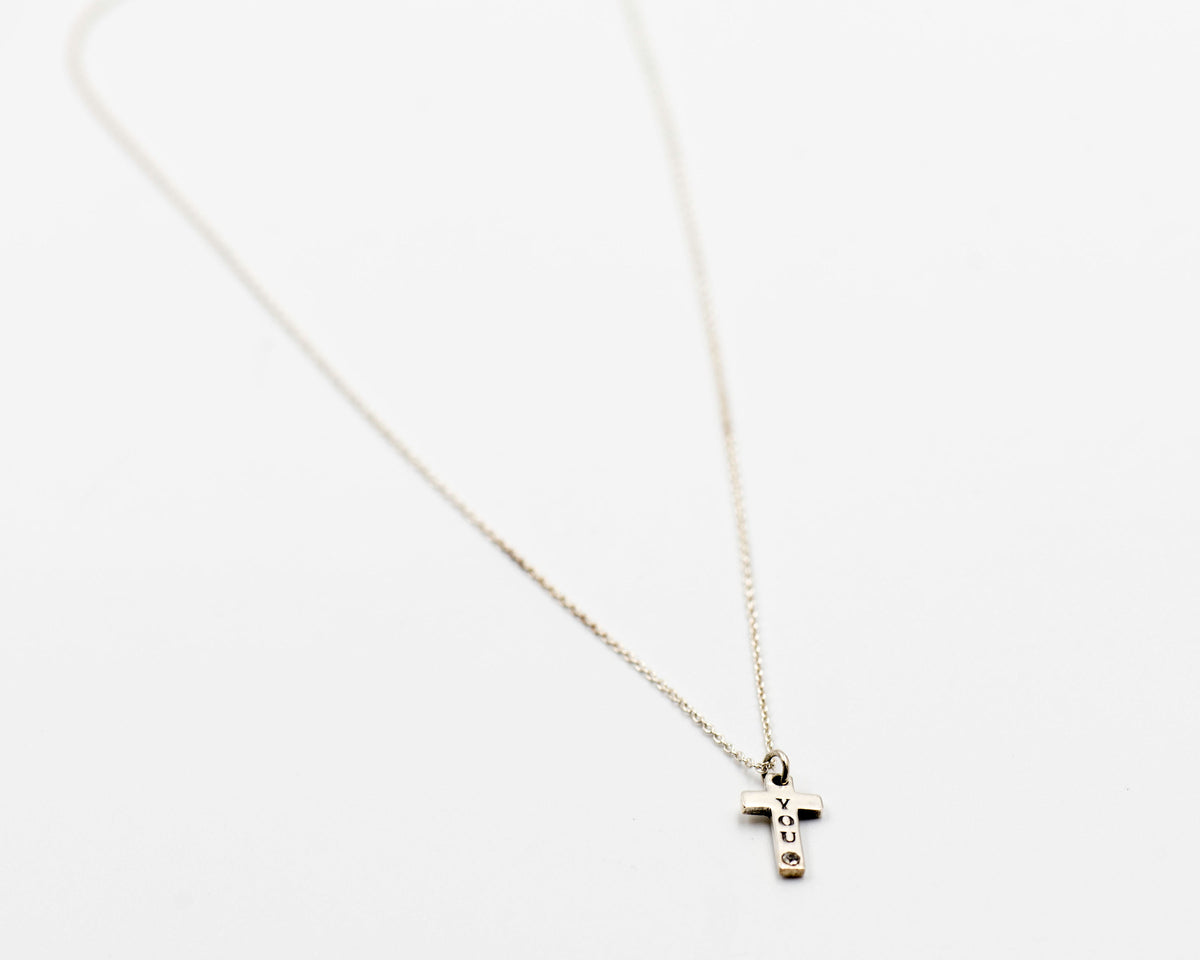 053 Set Necklace Cross You (Chain included)