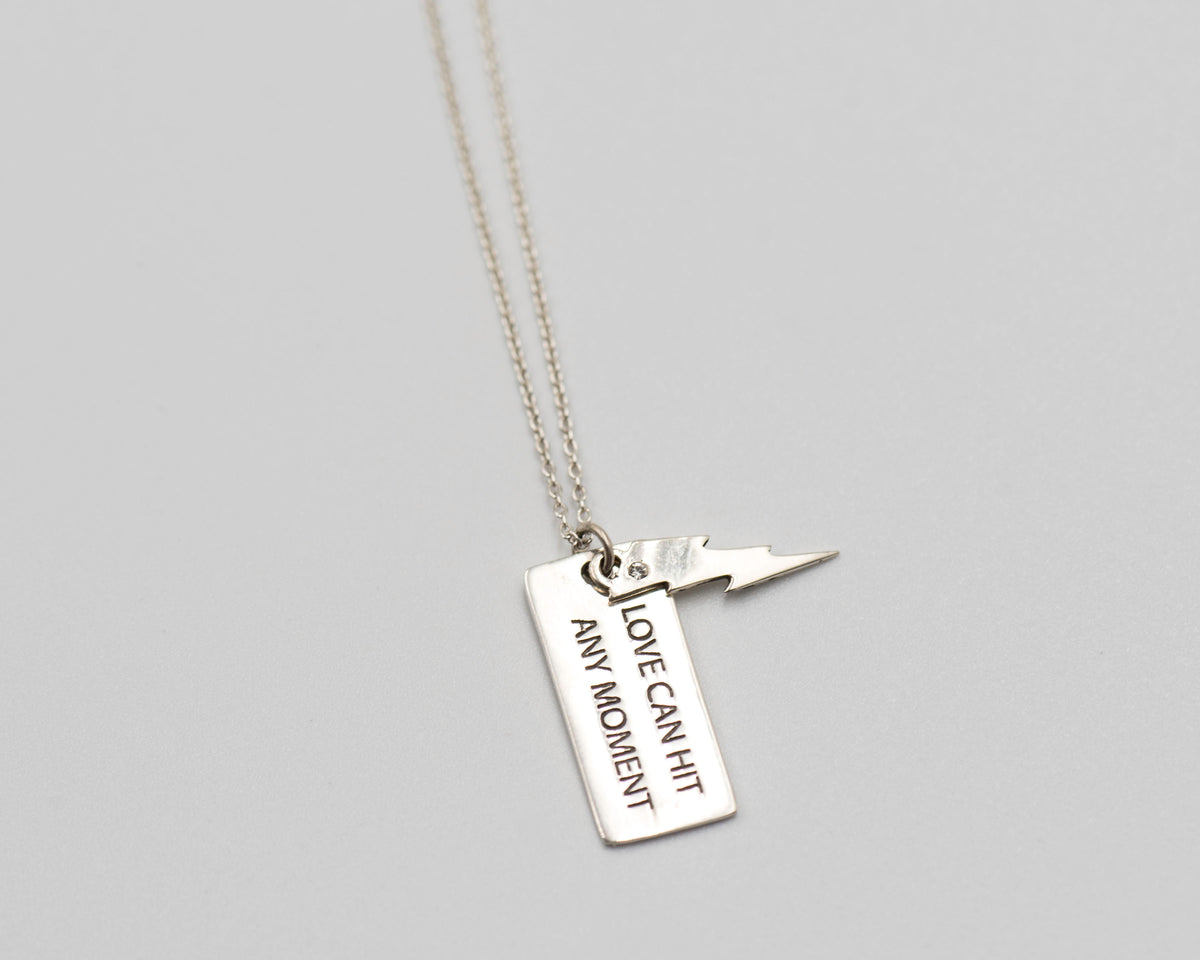 048 Set Necklace Love struck Love can hit any moment. (Chain included)