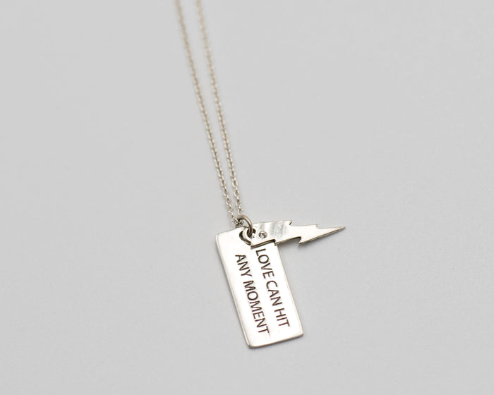 048 Set Necklace Love struck Love can hit any moment. (Chain included)