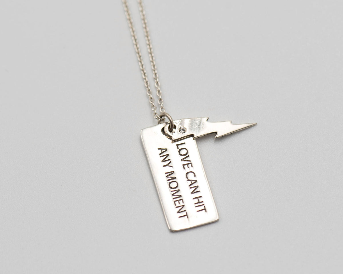 048 Set Necklace Love struck Love can hit any moment. (Chain included)