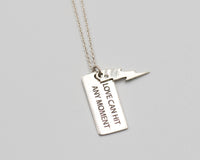 048 Set Necklace Love struck Love can hit any moment. (Chain included)