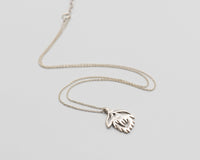 043 Set Necklace Protea Silver (Chain Included)