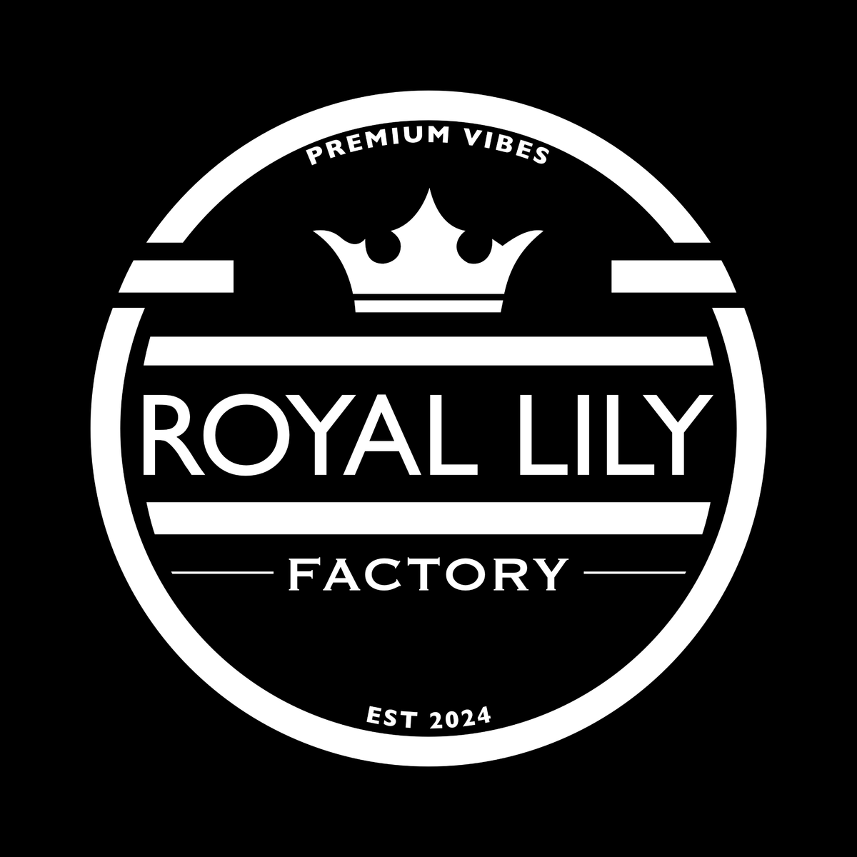 H003 Hoodies Classic (Blk) White Circle