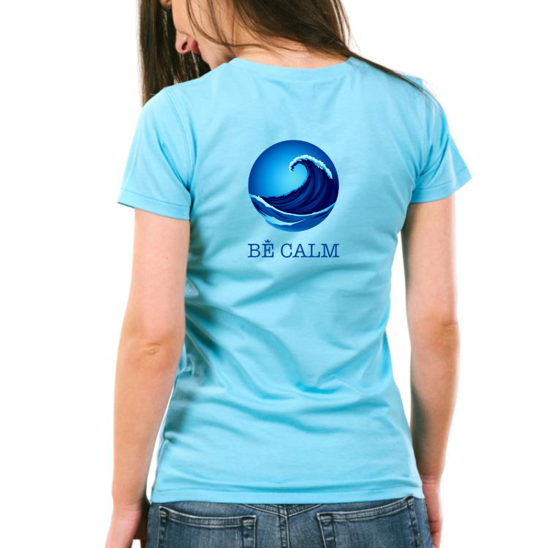 S012 Shirts Skyla Be Calm