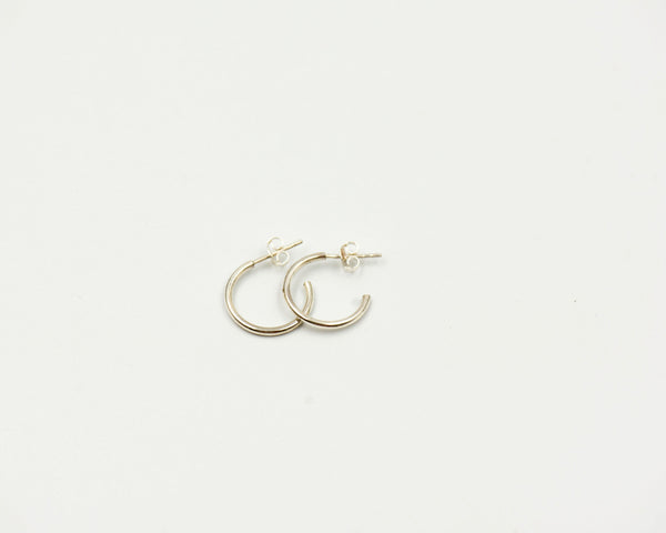 040 Earrings Hoops 2 X 20mm