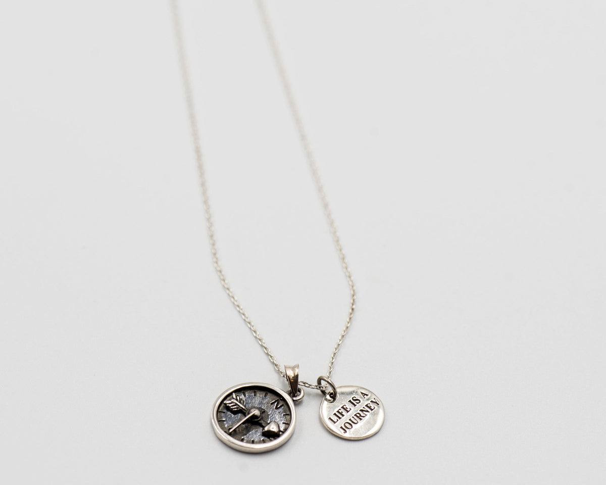 050 Set Necklace Life is a Journey (Chain included)
