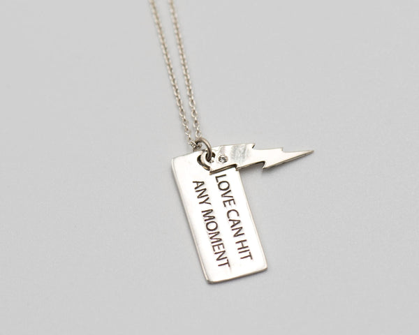 048 Set Necklace Love struck Love can hit any moment. (Chain included)