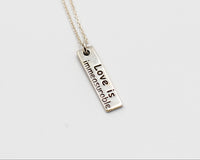 044 Set Necklace Love is Immeasurable (Chain Included)