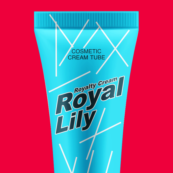 Cream Blue Tube